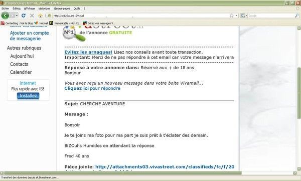 Petite annonce...